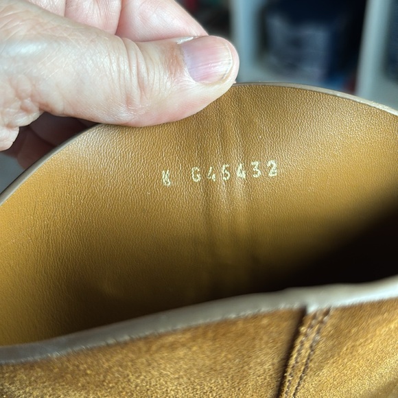 Chanel women’s great condition 100% authentic Tan Suede Boots size 37.5 - Picture 5 of 10